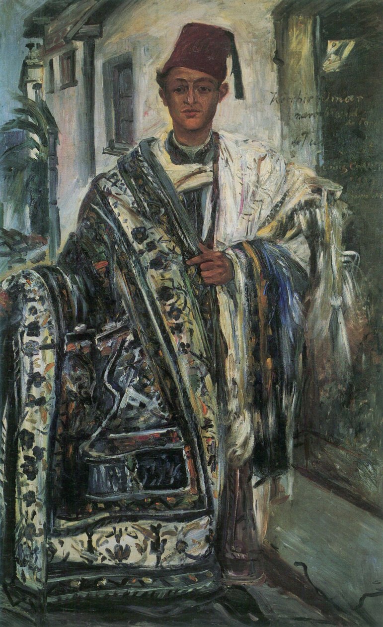 Orientalischer Teppichhändler von Lovis Corinth