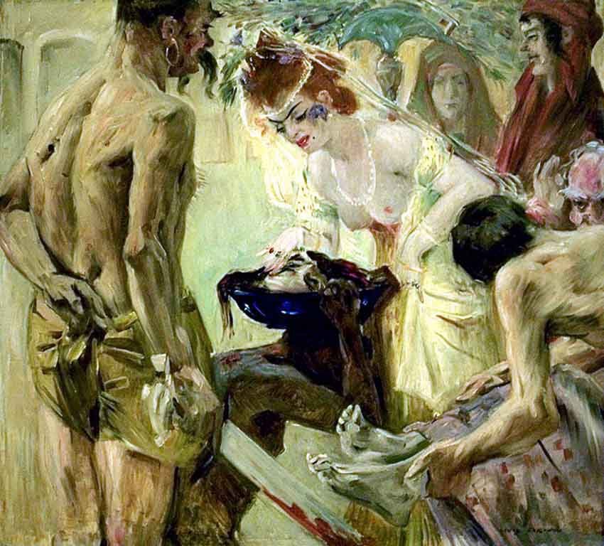 Salome, erste Fassung von Lovis Corinth