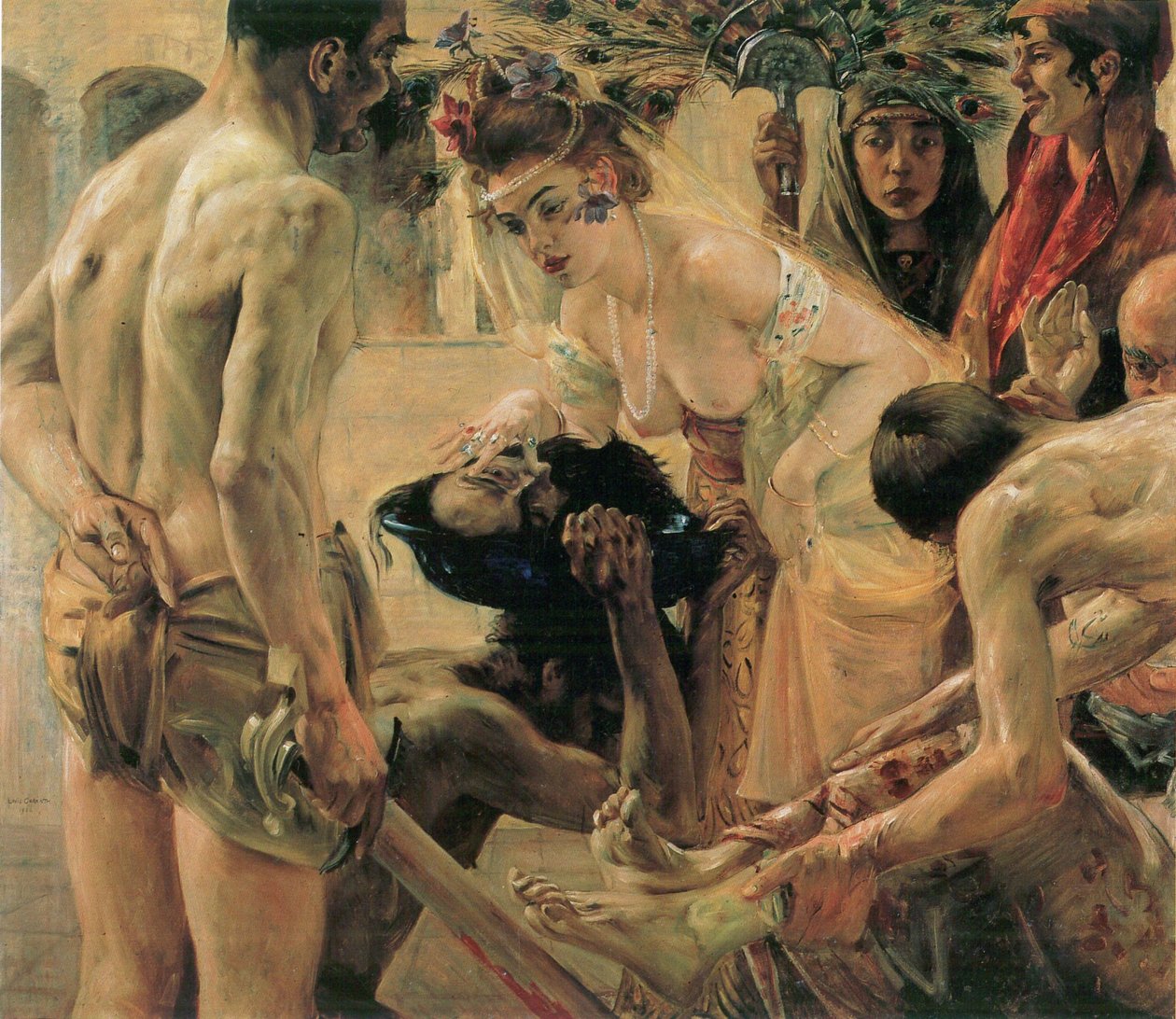 Salome, zweite Fassung von Lovis Corinth