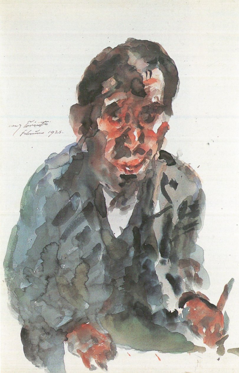 Selbstporträt von Lovis Corinth