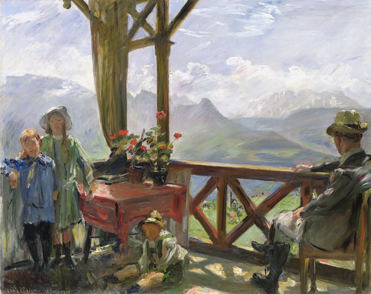 Der Klobenstein von Lovis Corinth
