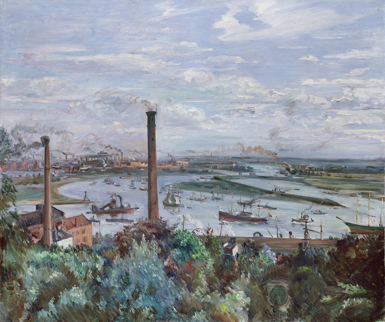 Blick auf Kohlbrand, 1911 von Lovis Corinth