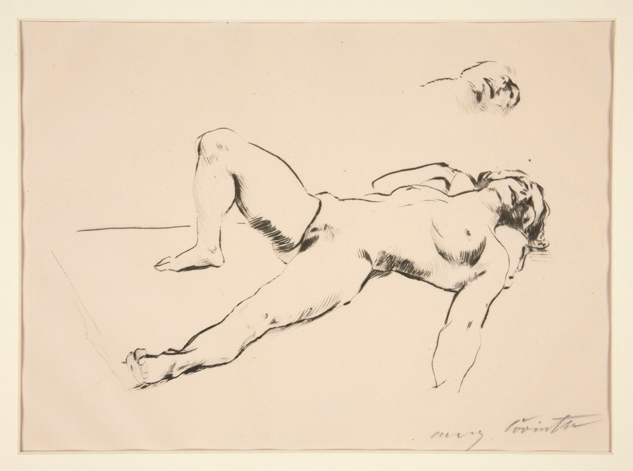 Liegender Akt von Lovis Corinth