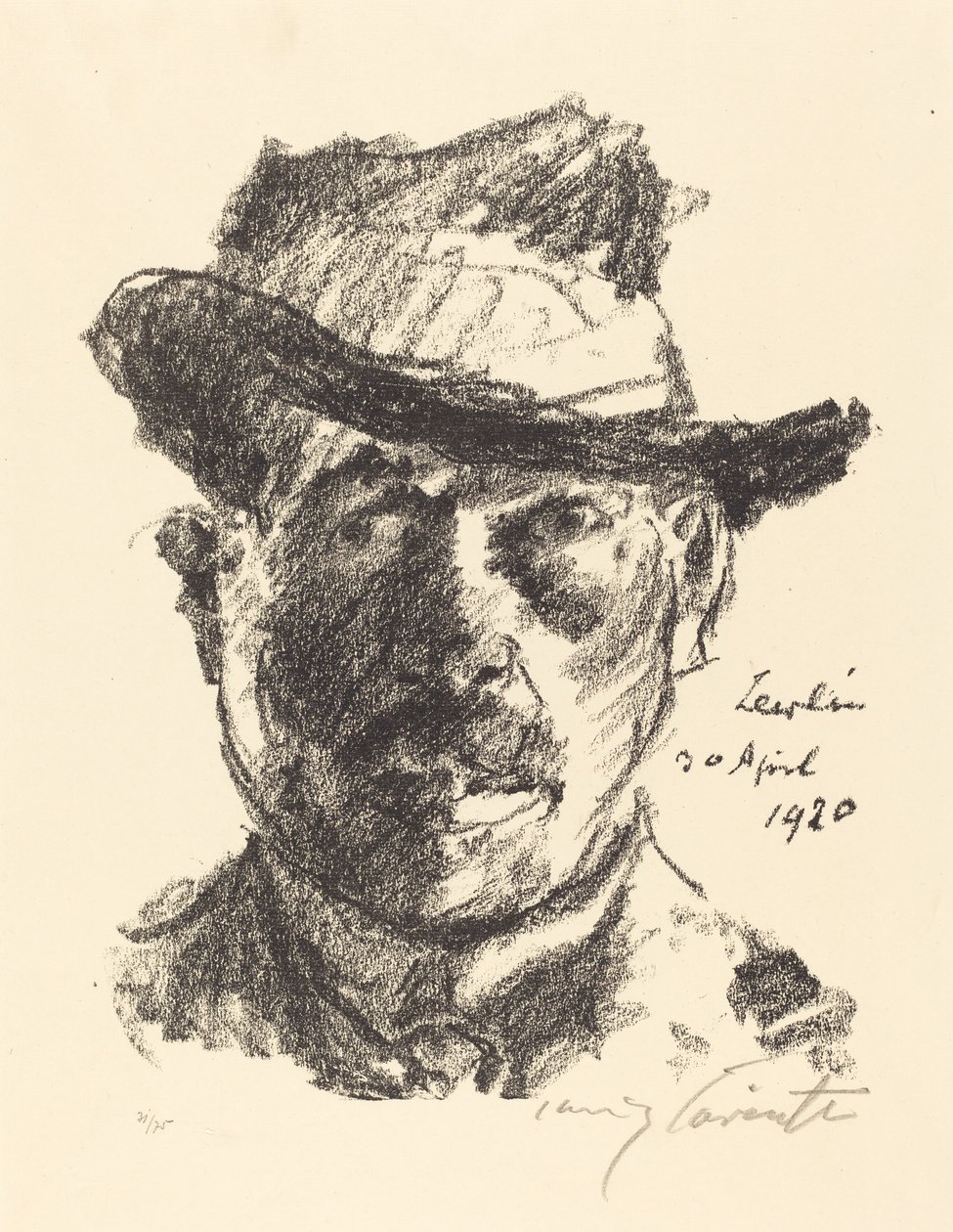 Selbstbildnis von Lovis Corinth