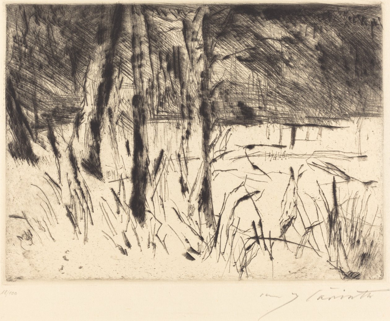 Tiergarten von Lovis Corinth