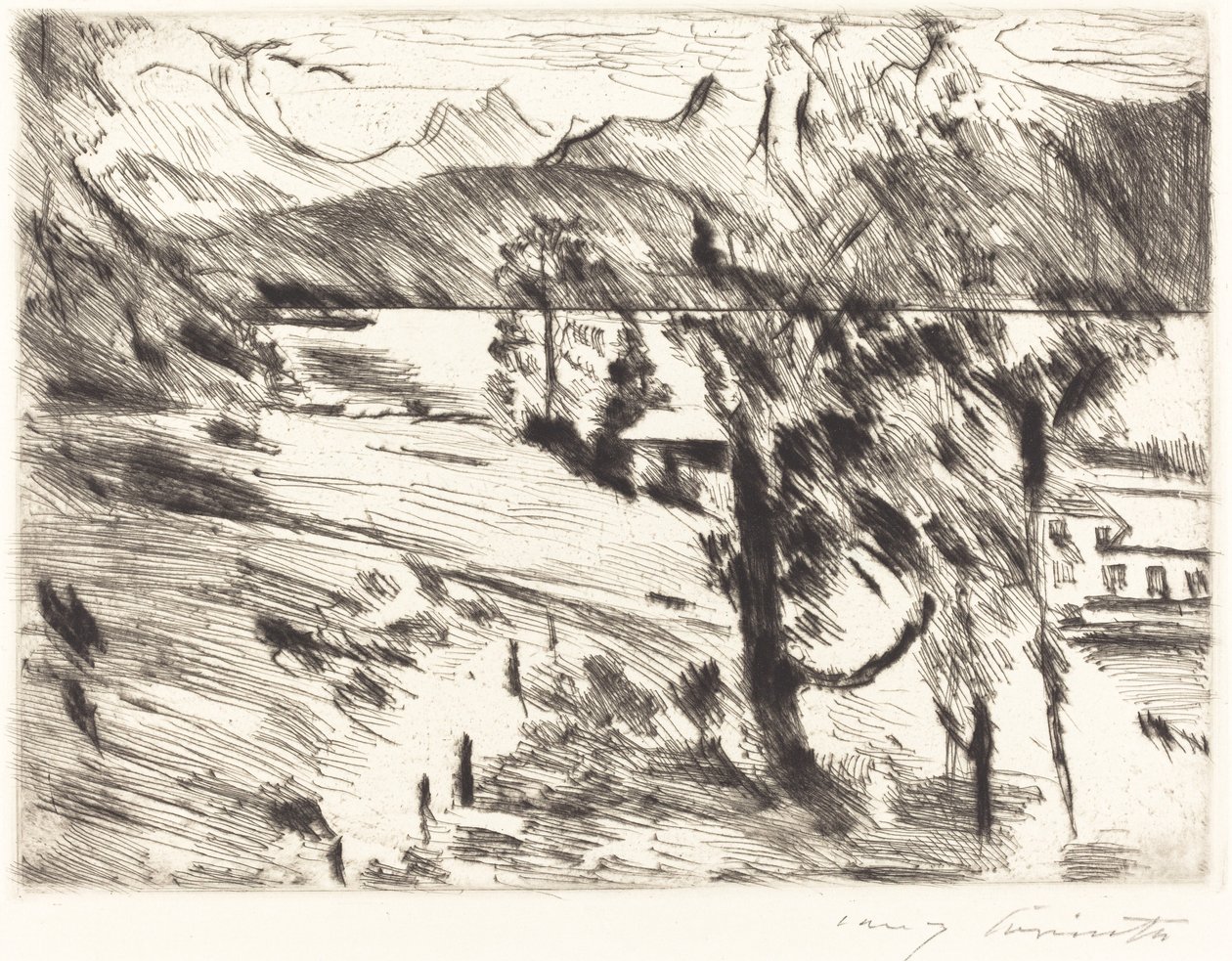 Walchensee Landschaft von Lovis Corinth