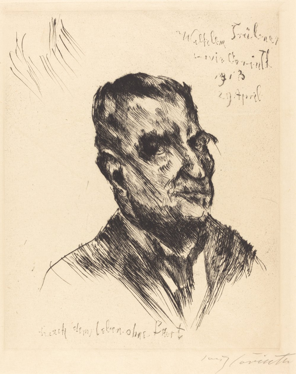 Wilhelm Trübner, 1913 von Lovis Corinth