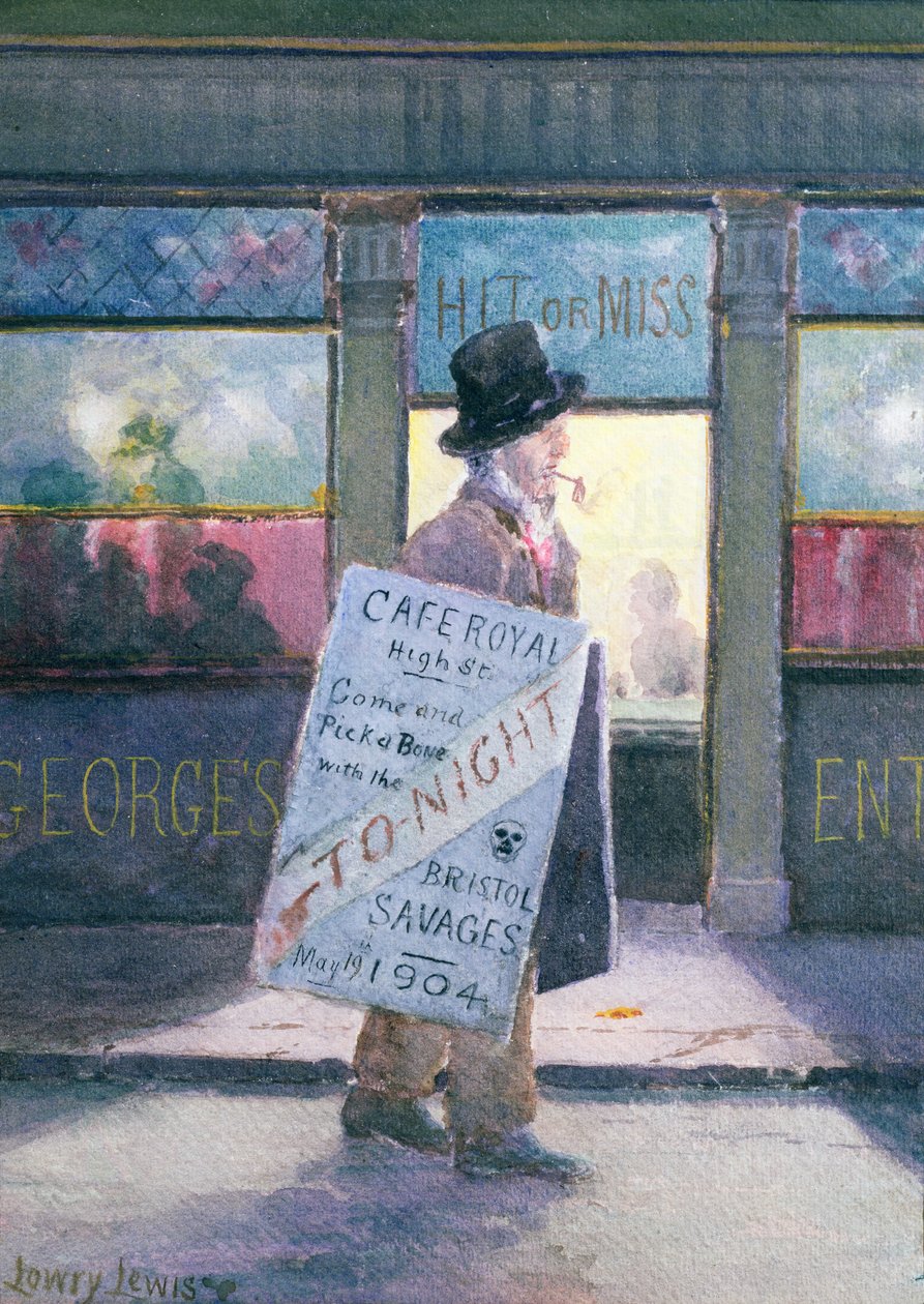 Das erste Abendessen, 1904 von Lowry Lewis