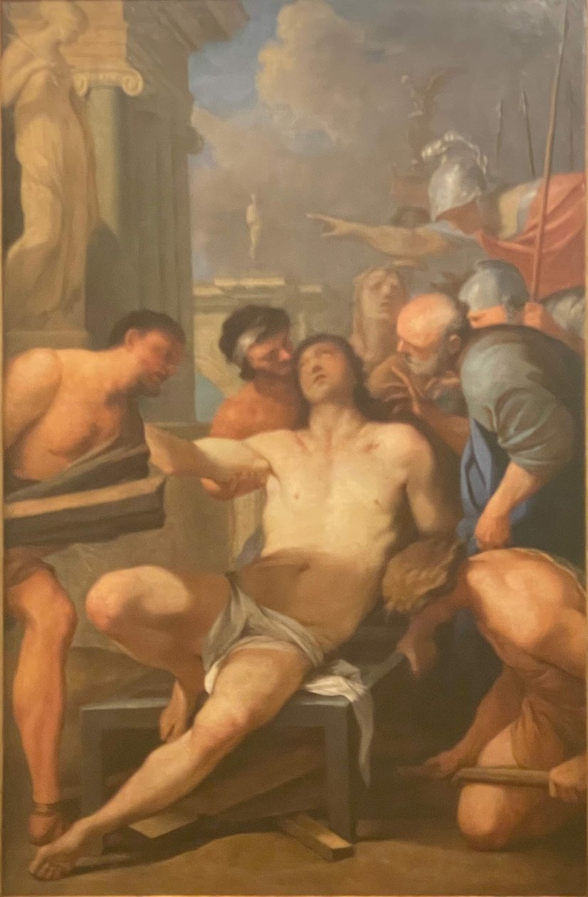 Das Martyrium des heiligen Laurentius von Lubin Baugin