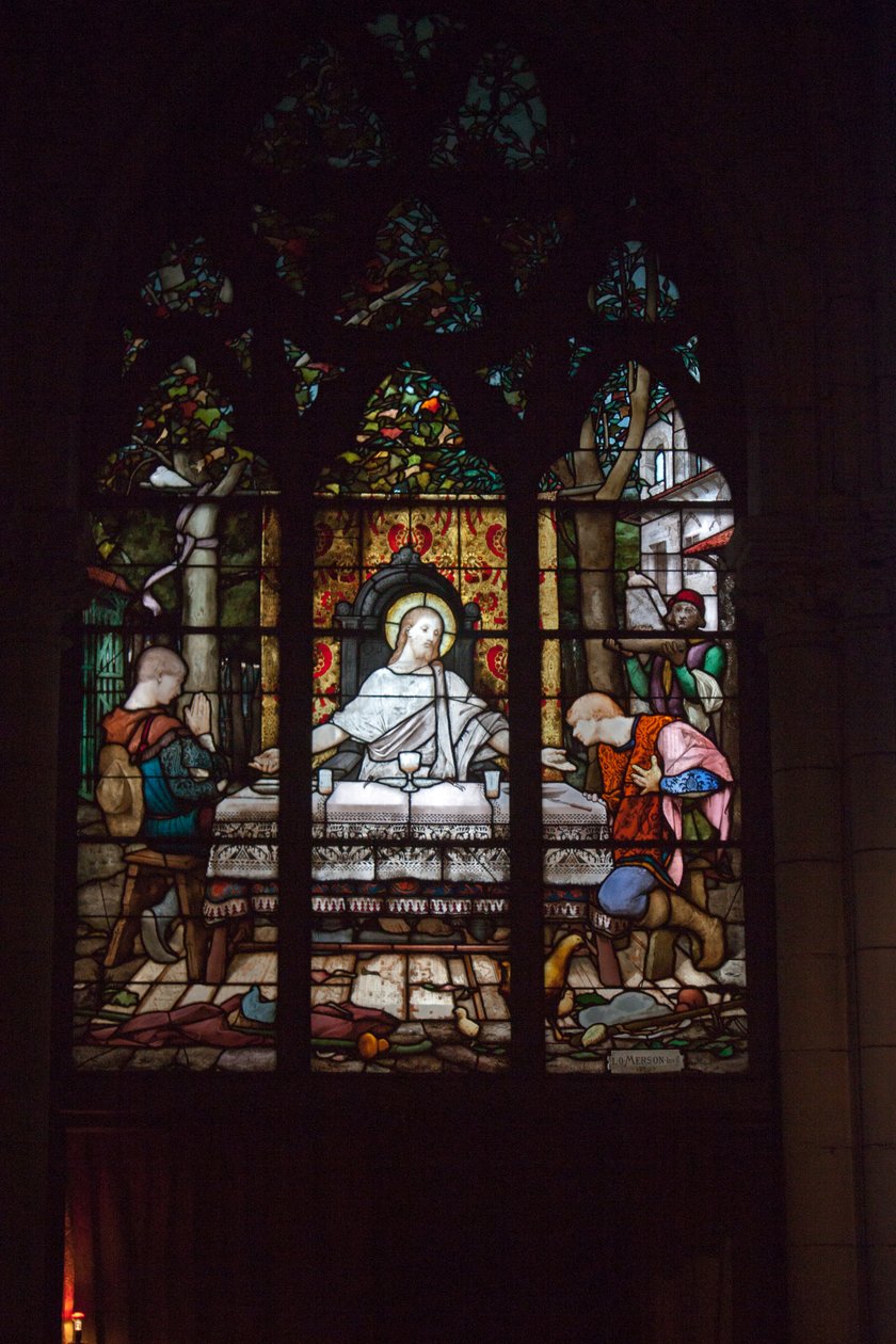 Das Abendmahl in Emmaus von Luc Olivier Merson