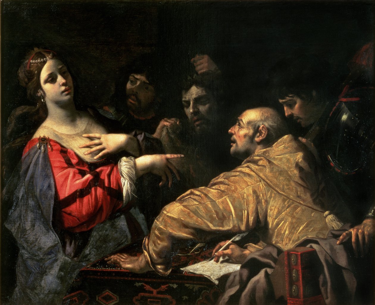 Königin Tomyris mit dem Kopf von Kyros dem Großen von Luca Ferrari