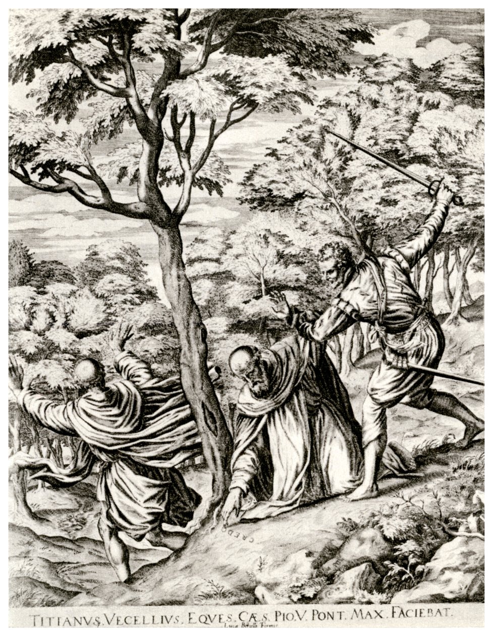 St. Peter Martyr von Luca Bertelli