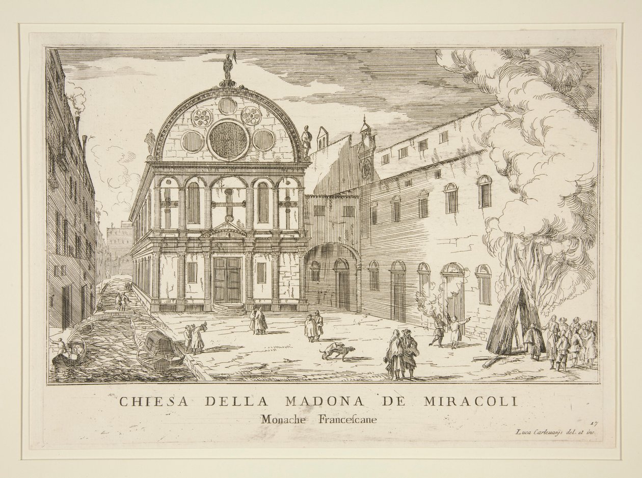Chiesa della Madona de Miracoli von Luca Carlevarijs