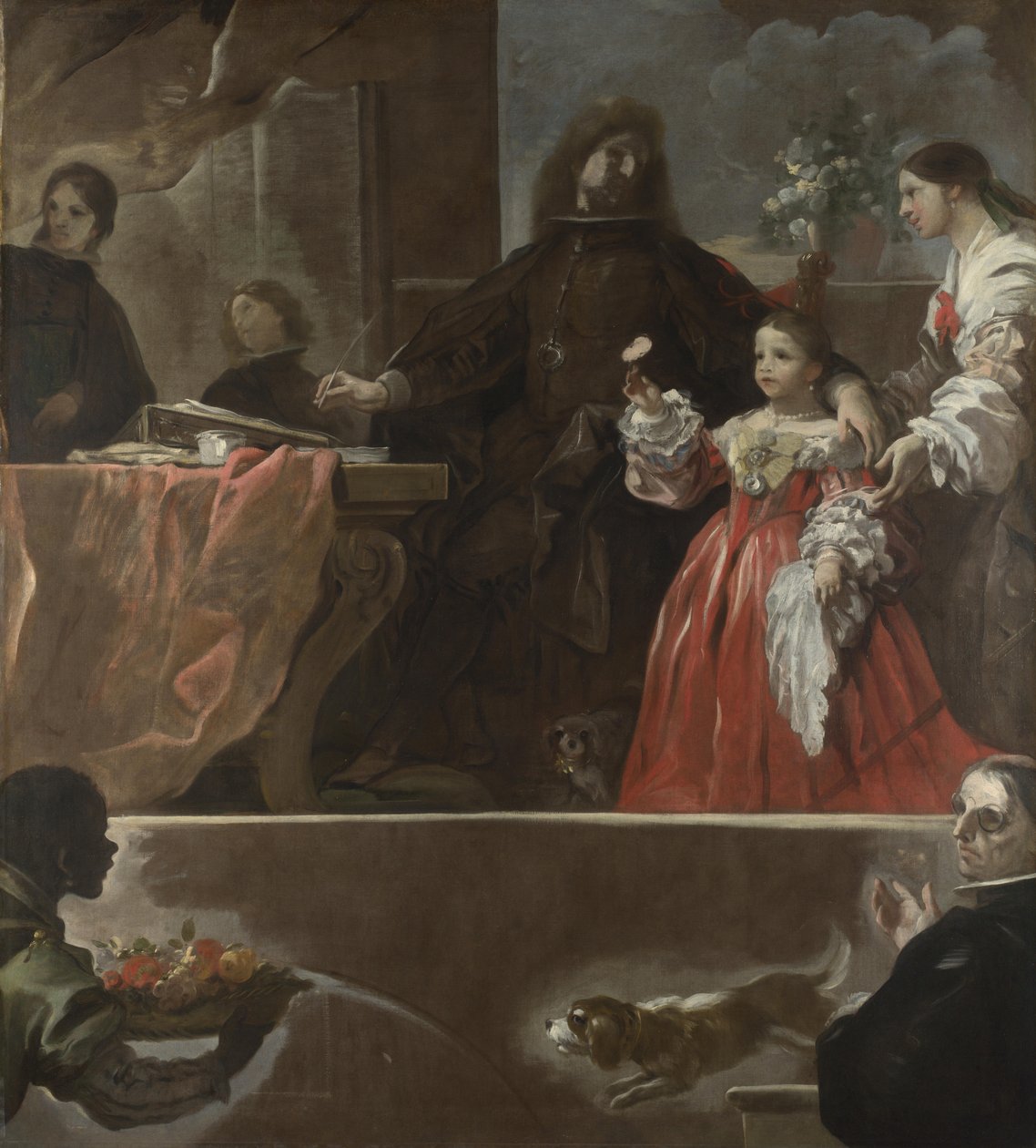 Eine Hommage an Velázquez von Luca Giordano