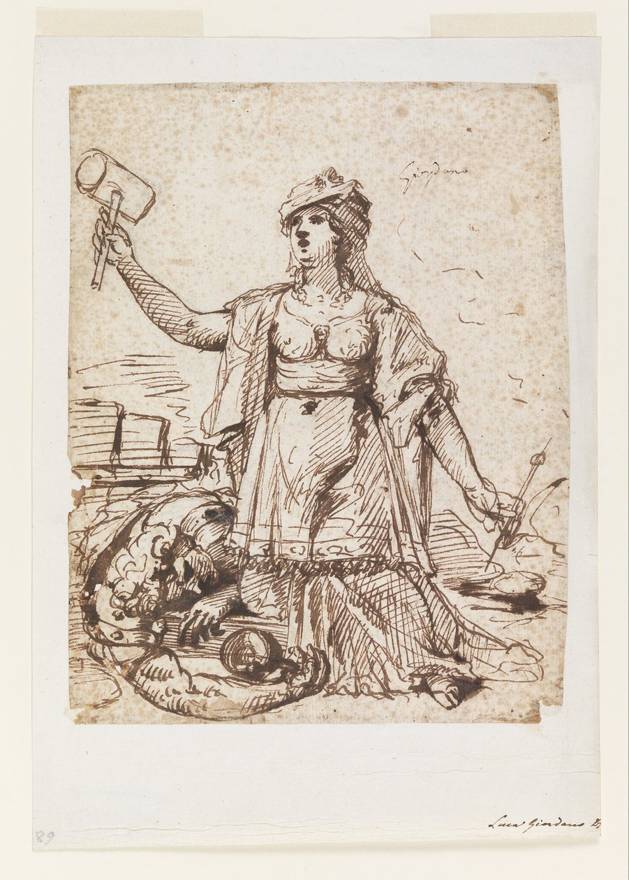Jael und Sisera von Luca Giordano