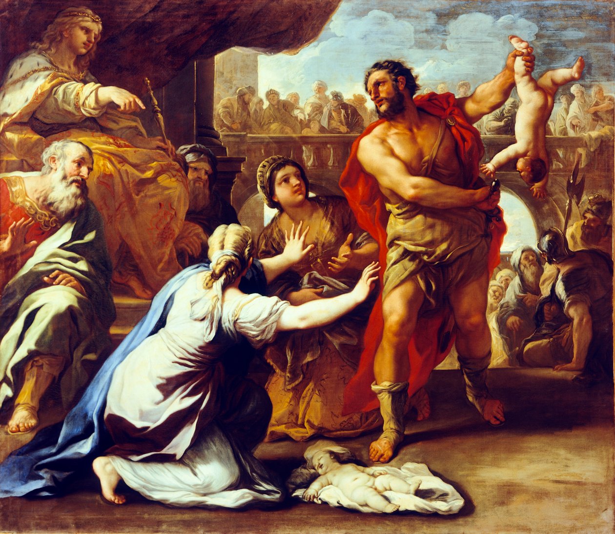 Urteil Salomos von Luca Giordano