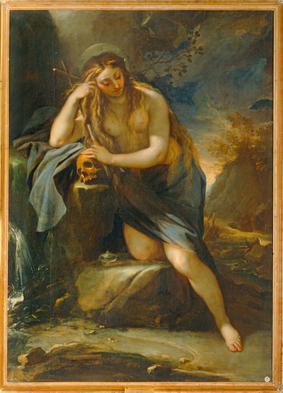 Die reuige Maria Magdalena von Luca Giordano