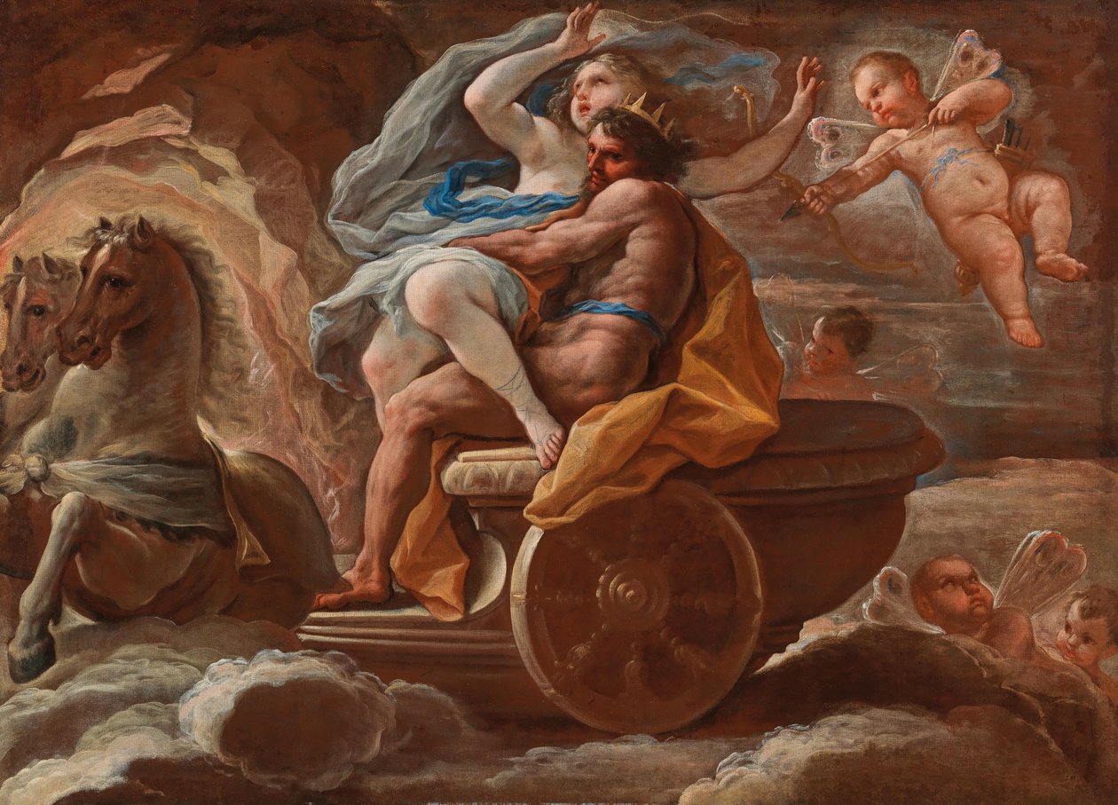 Die Entführung der Proserpina, ca. 1689 von Luca Giordano