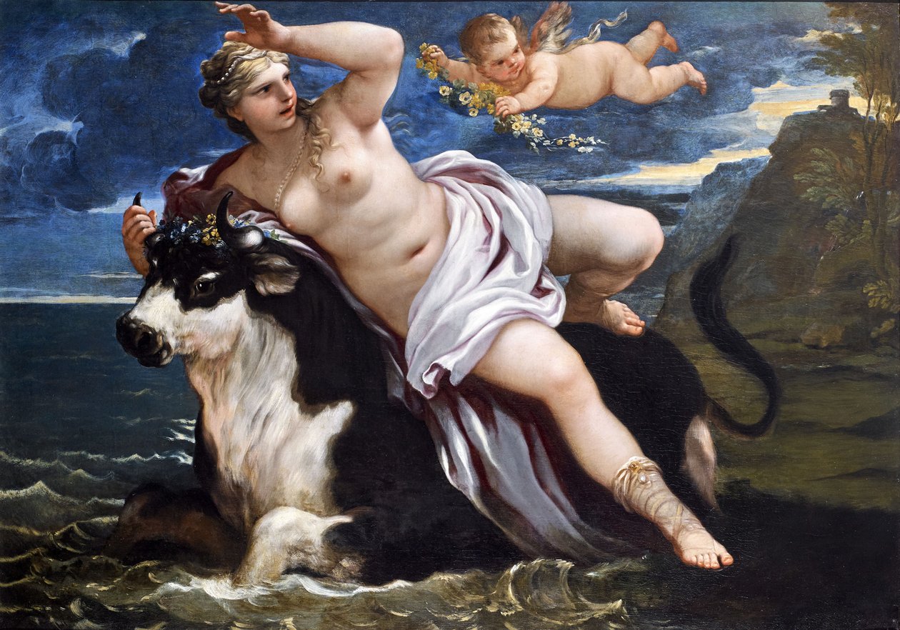 Die Entführung der Europa von Luca Giordano