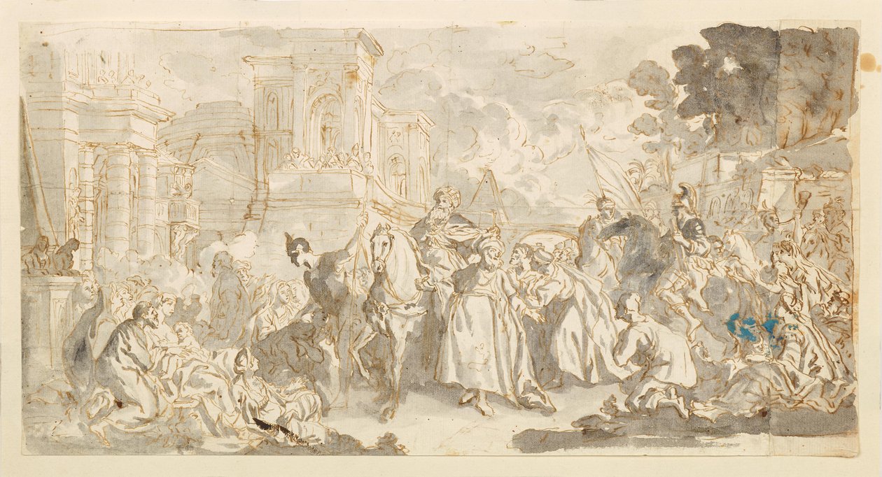 Versuchung des Mordechai (?) von Luca Giordano