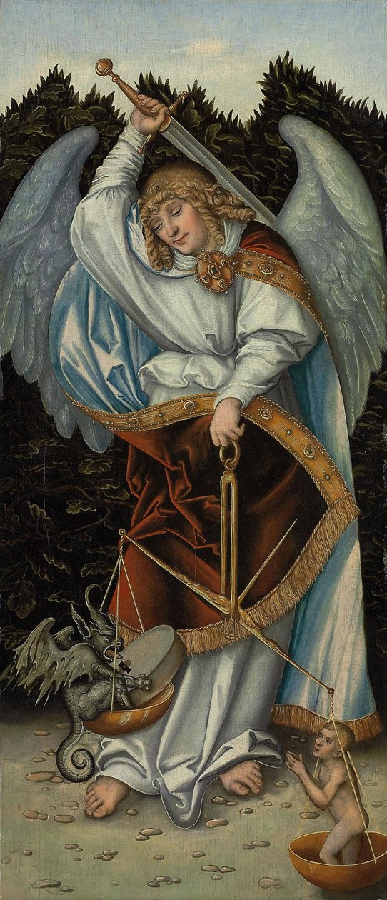 Erzengel Michael von Lucas Cranach the Elder