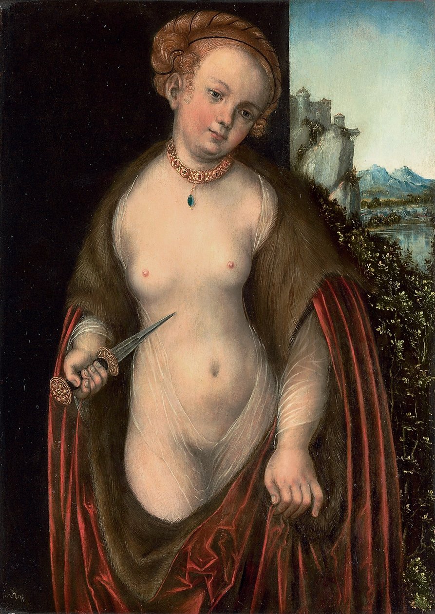 Lukrezia von Lucas Cranach the Elder