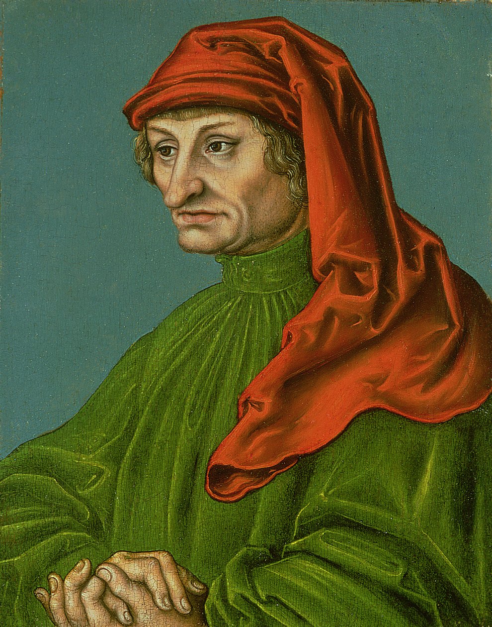 Porträt eines Mannes von Lucas Cranach the Elder