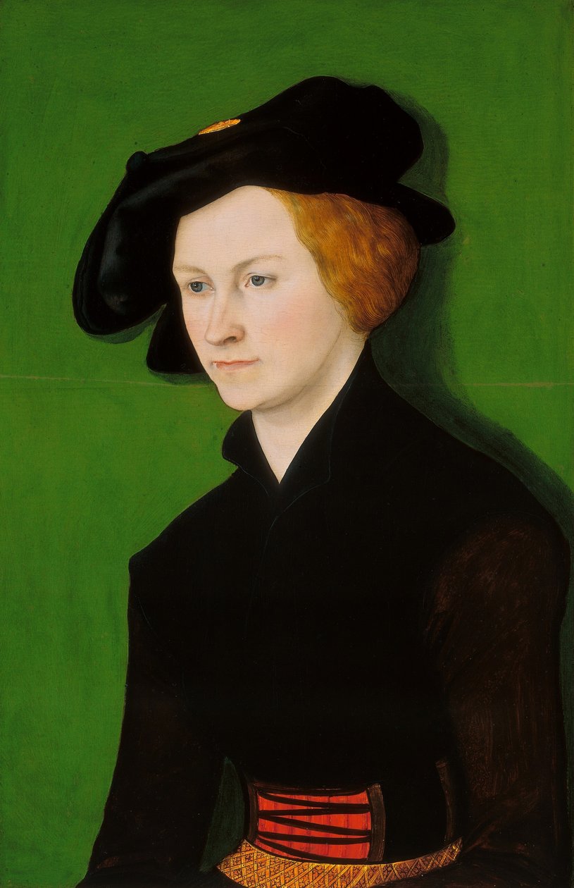 Porträt einer Frau von Lucas Cranach the Elder