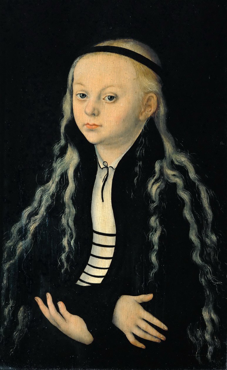 Porträt, vermutlich von Magdalena Luther von Lucas Cranach the Elder