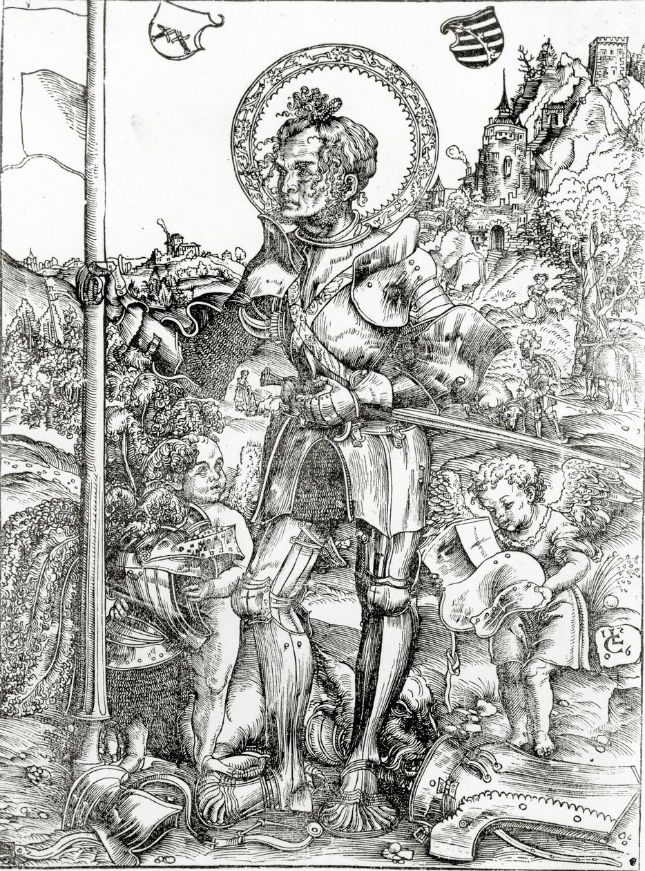 St. Georg, 1506 von Lucas Cranach the Elder