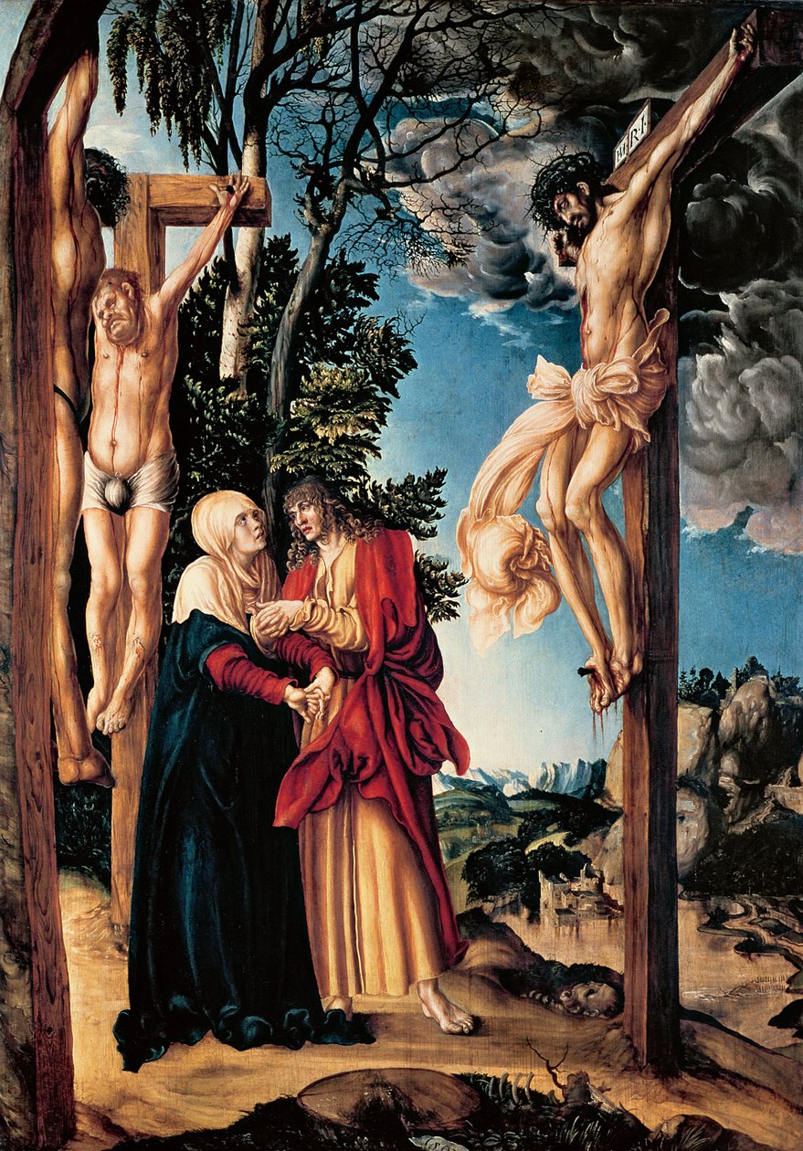Die Kreuzigung, 1503 von Lucas Cranach the Elder