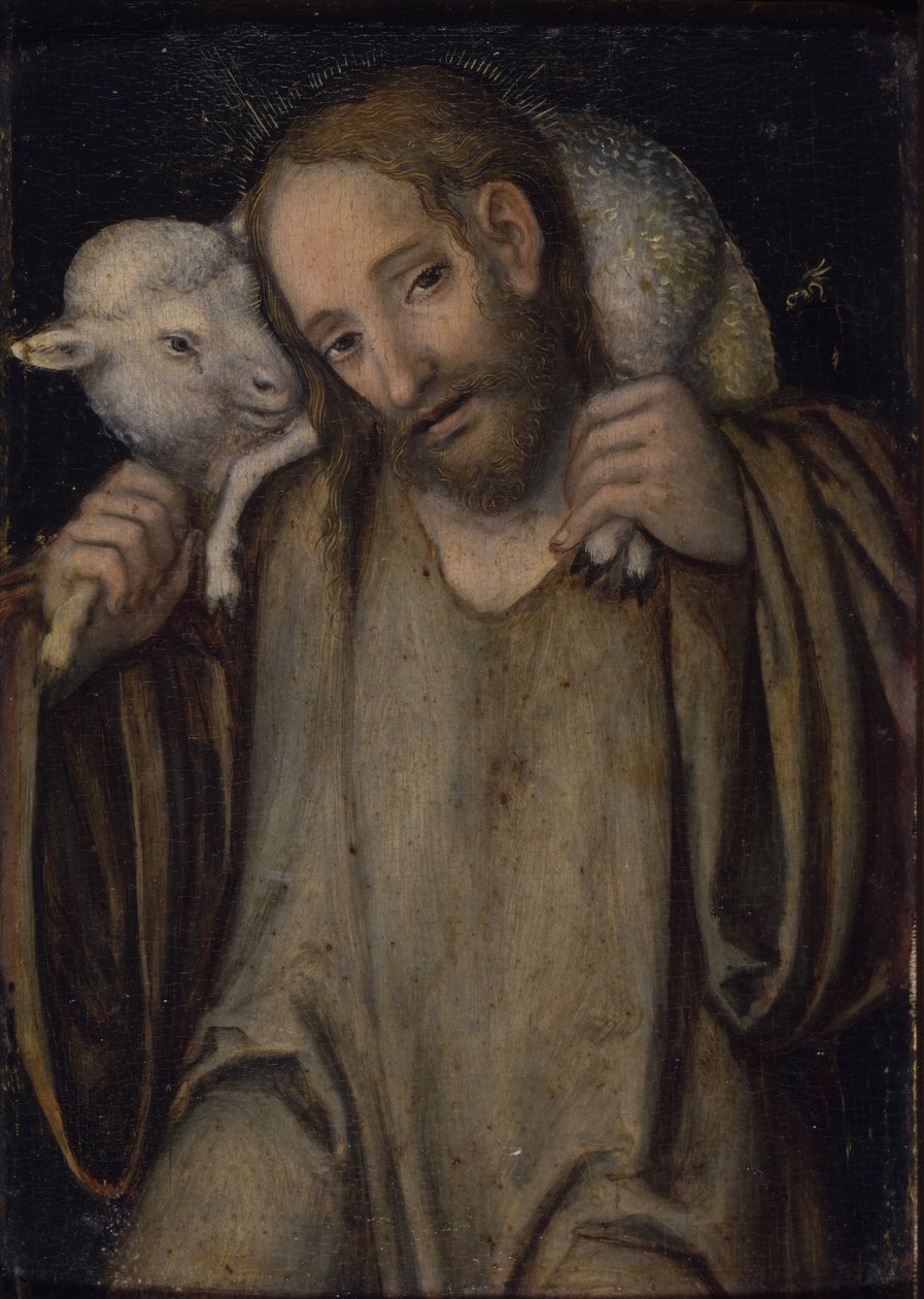 Der gute Hirte von Lucas Cranach the Elder