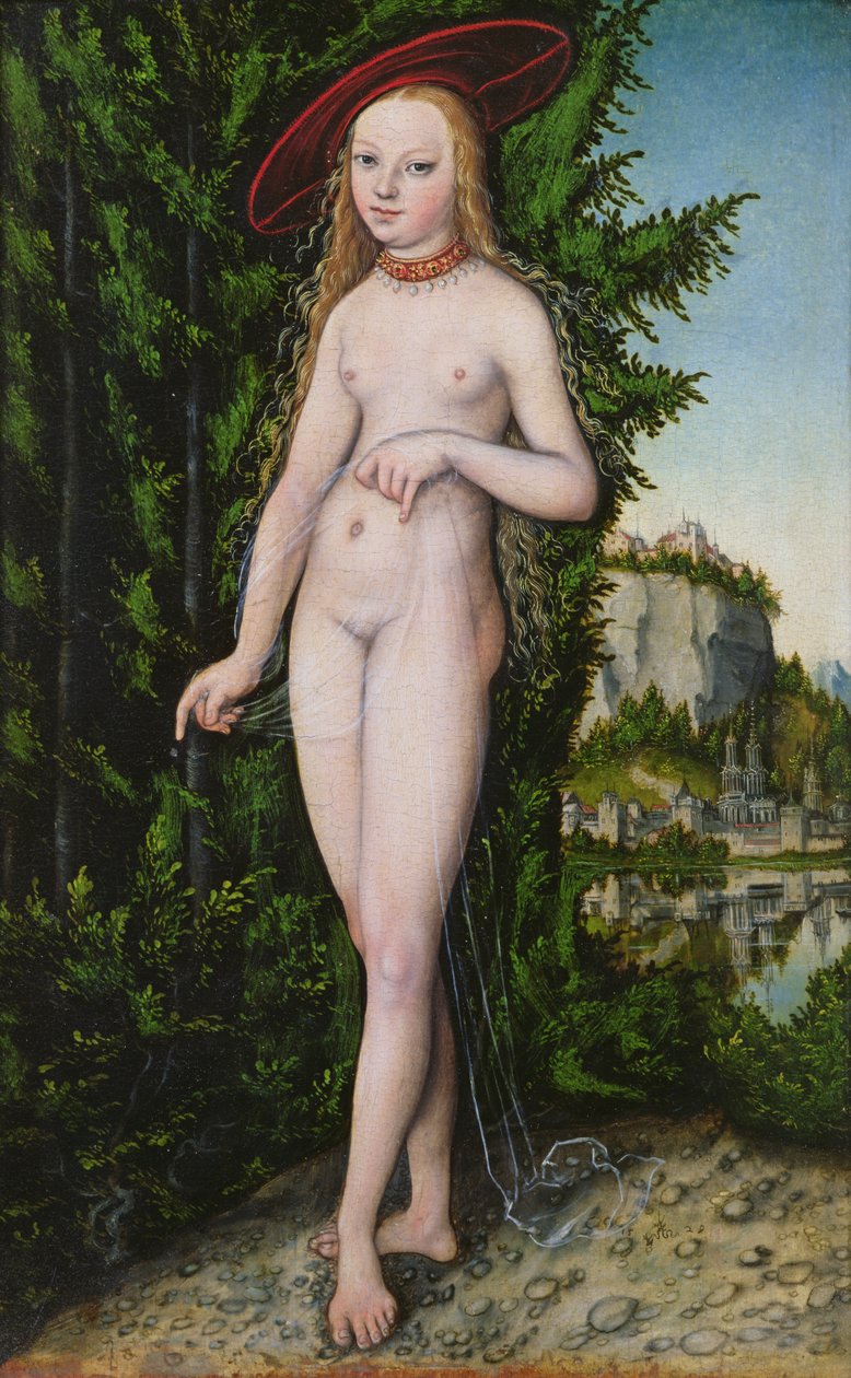 Venus in einer Landschaft, 1529 von Lucas Cranach the Elder