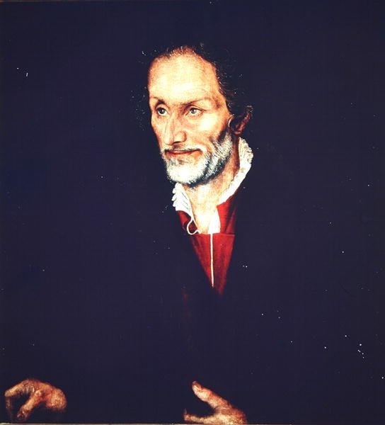 Porträt von Philipp Melanchthon (1497-1560) 1543 von Lucas Cranach the Elder