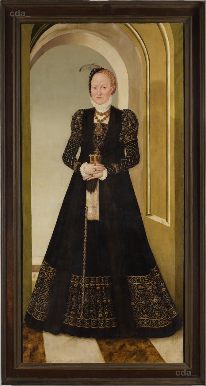Porträt der Kurfürstin Anna von Lucas Cranach the Younger