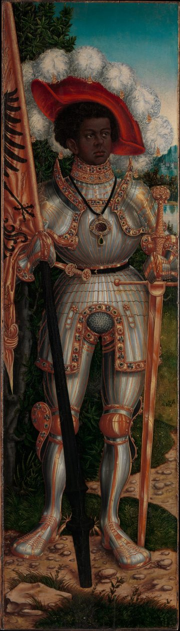 Heiliger Mauritius, ca. 1520-25 von Lucas Cranach the Elder