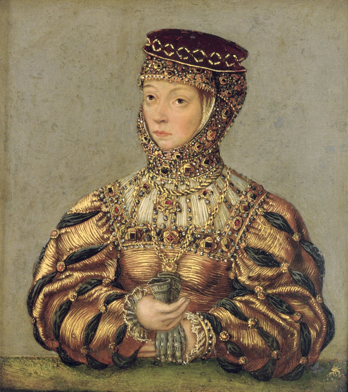 Barbara Radziwill, ca. 1553-56 von Lucas Cranach the Younger