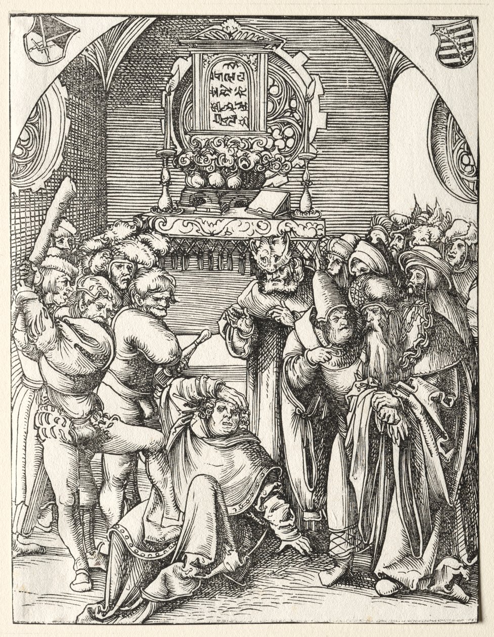 Martyrium des Hl. Judas Thaddäus von Lucas Cranach