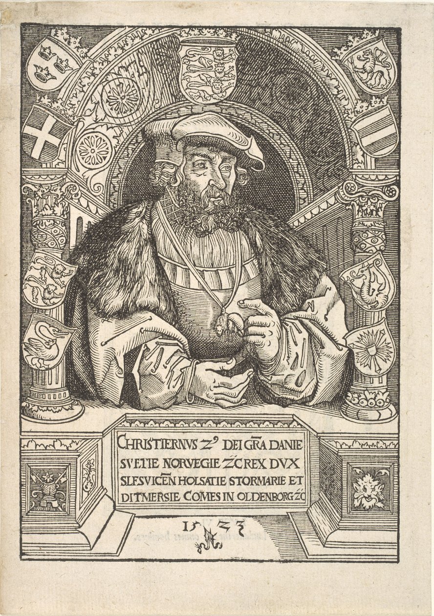 König Christian II. von Dänemark von Lucas Cranach d.Æ.