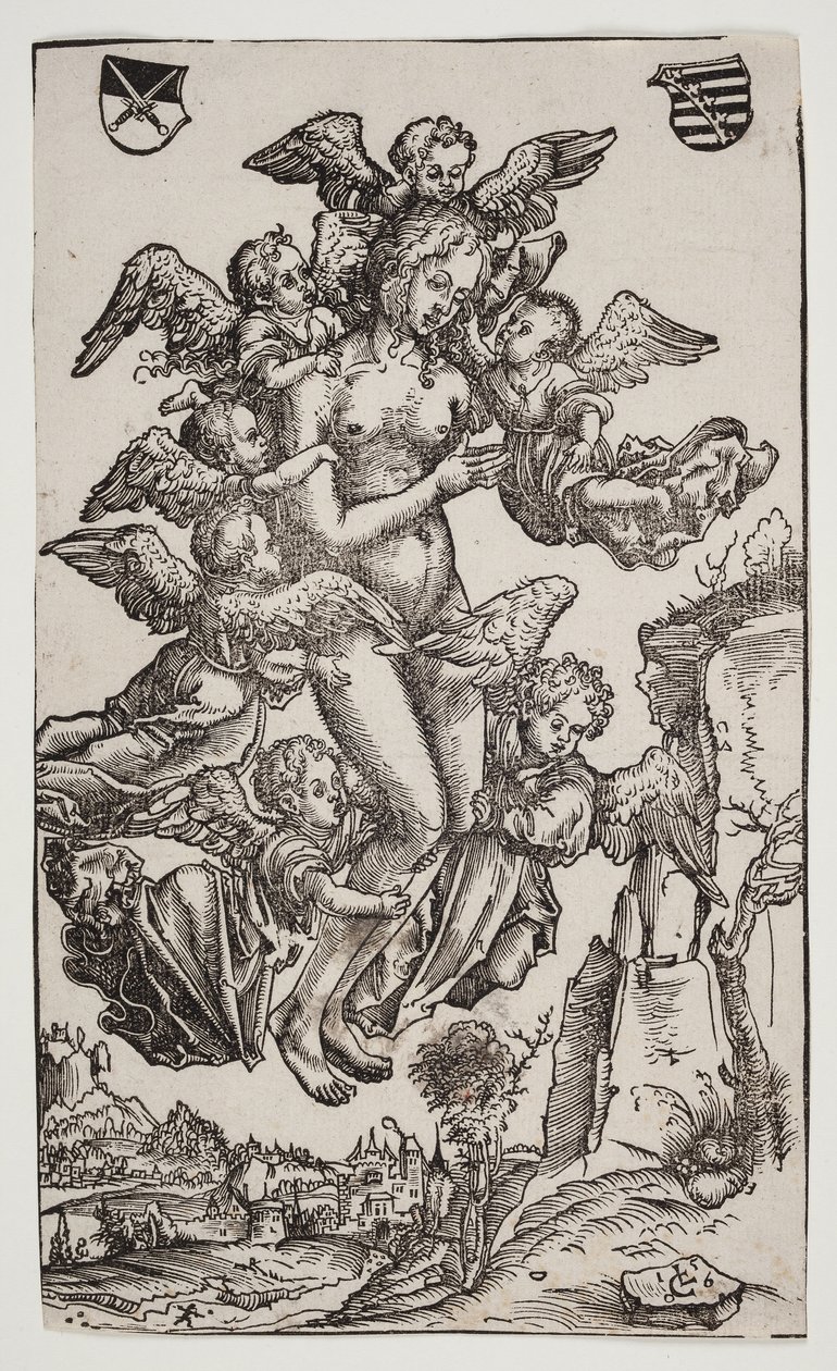 Die Ekstase der Heiligen Maria Magdalena von Lucas Cranach d.Æ.