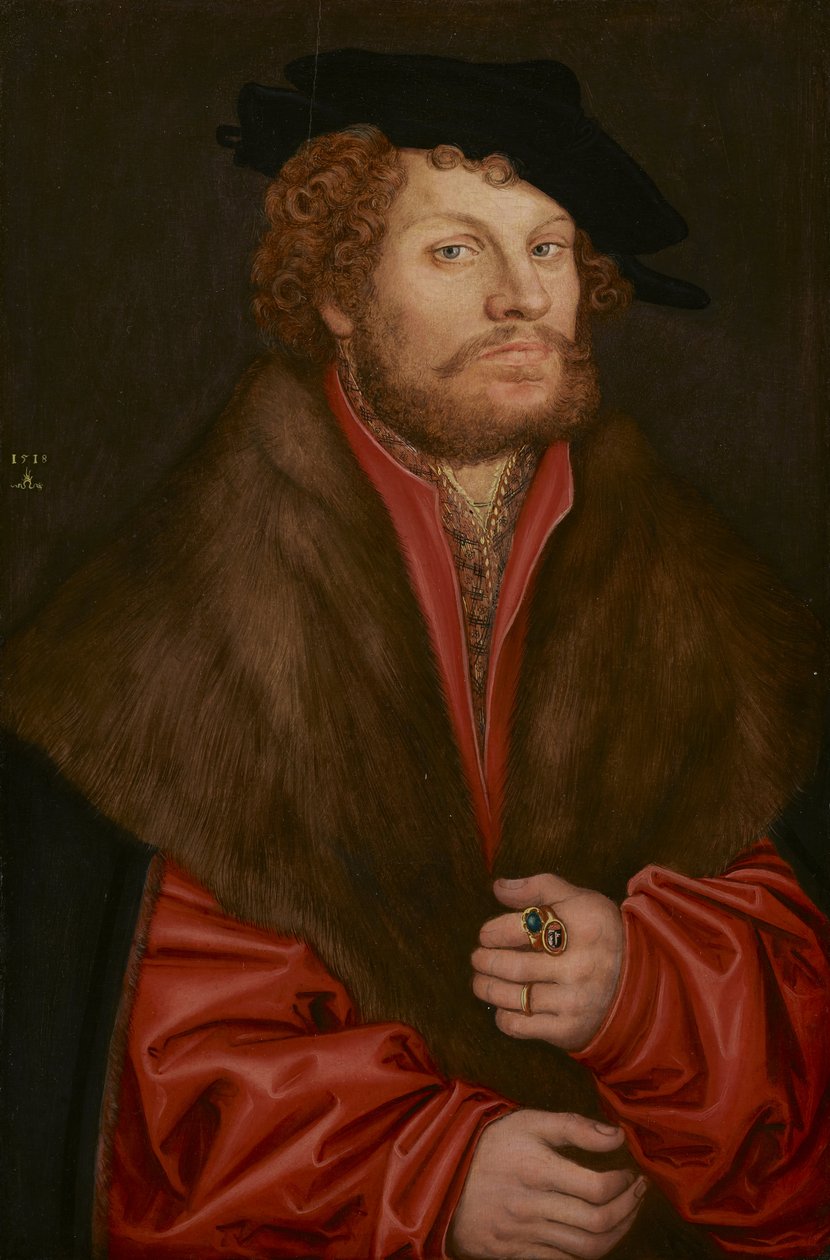 Bildnis des Moritz Büchner von Lucas Cranach the Elder