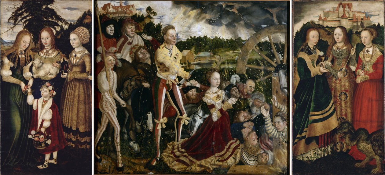 Katharinenaltar von Lucas Cranach the Elder