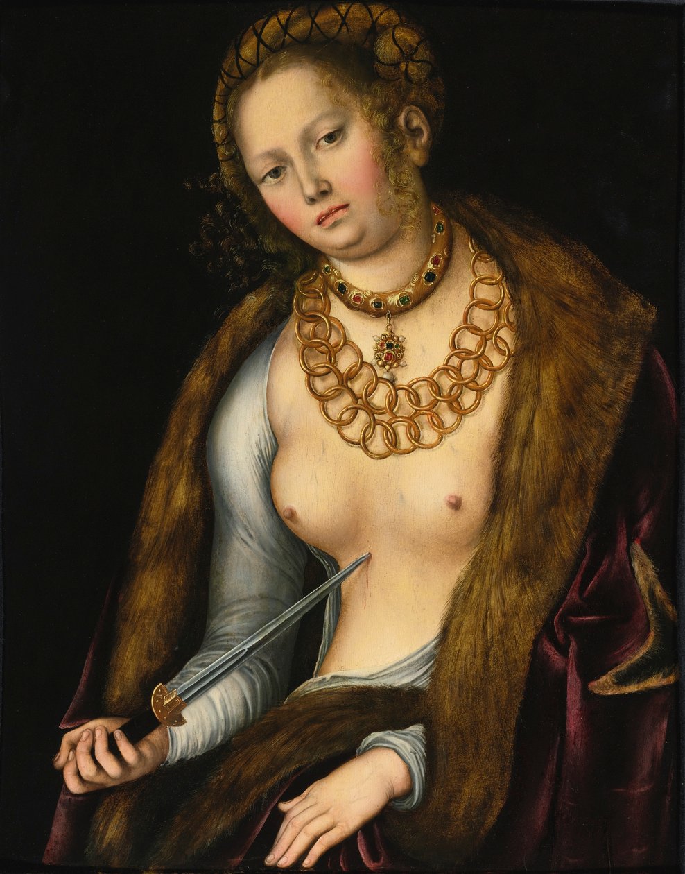 Lucretia von Lucas Cranach the Elder