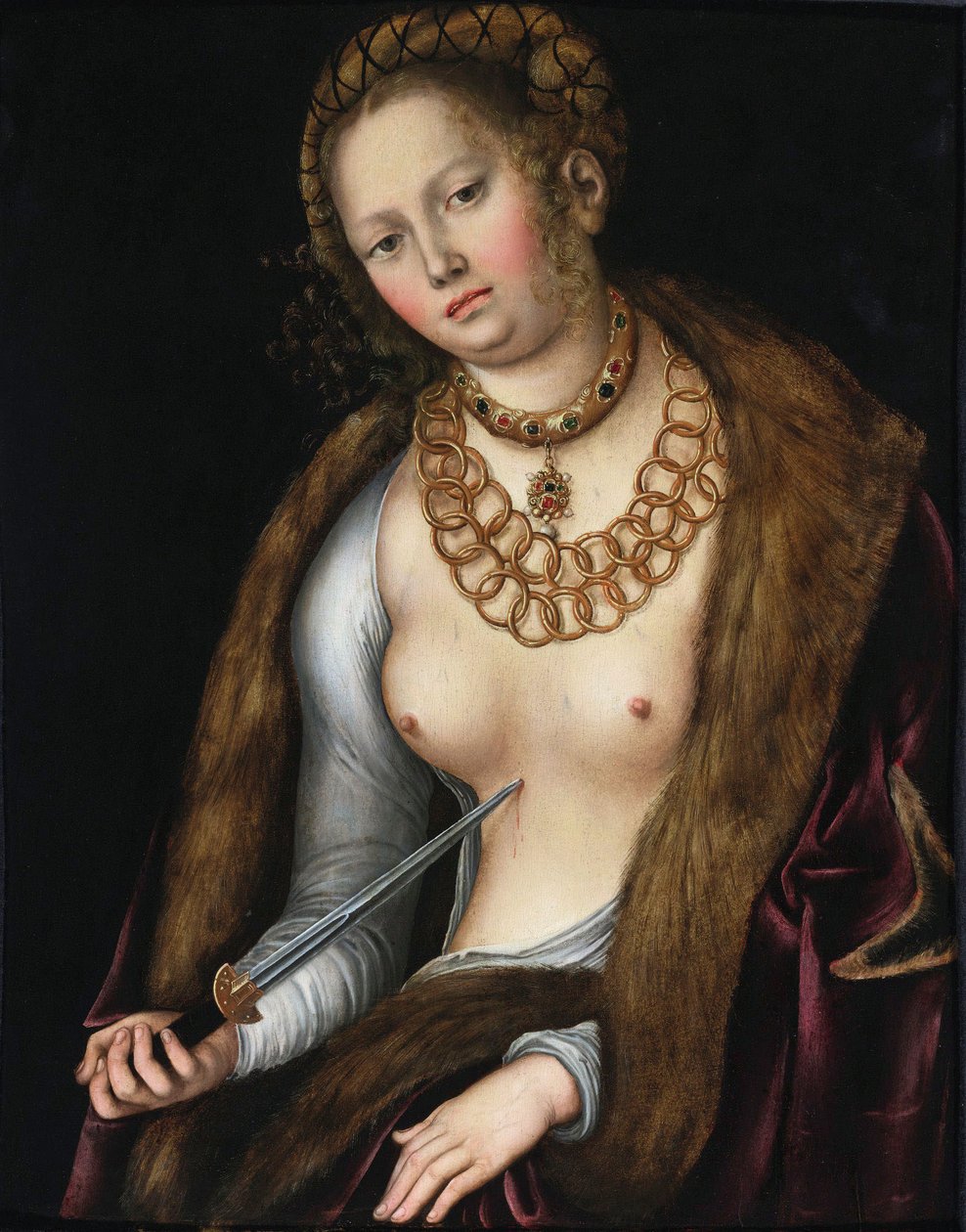 Lucretia von Lucas Cranach the Elder