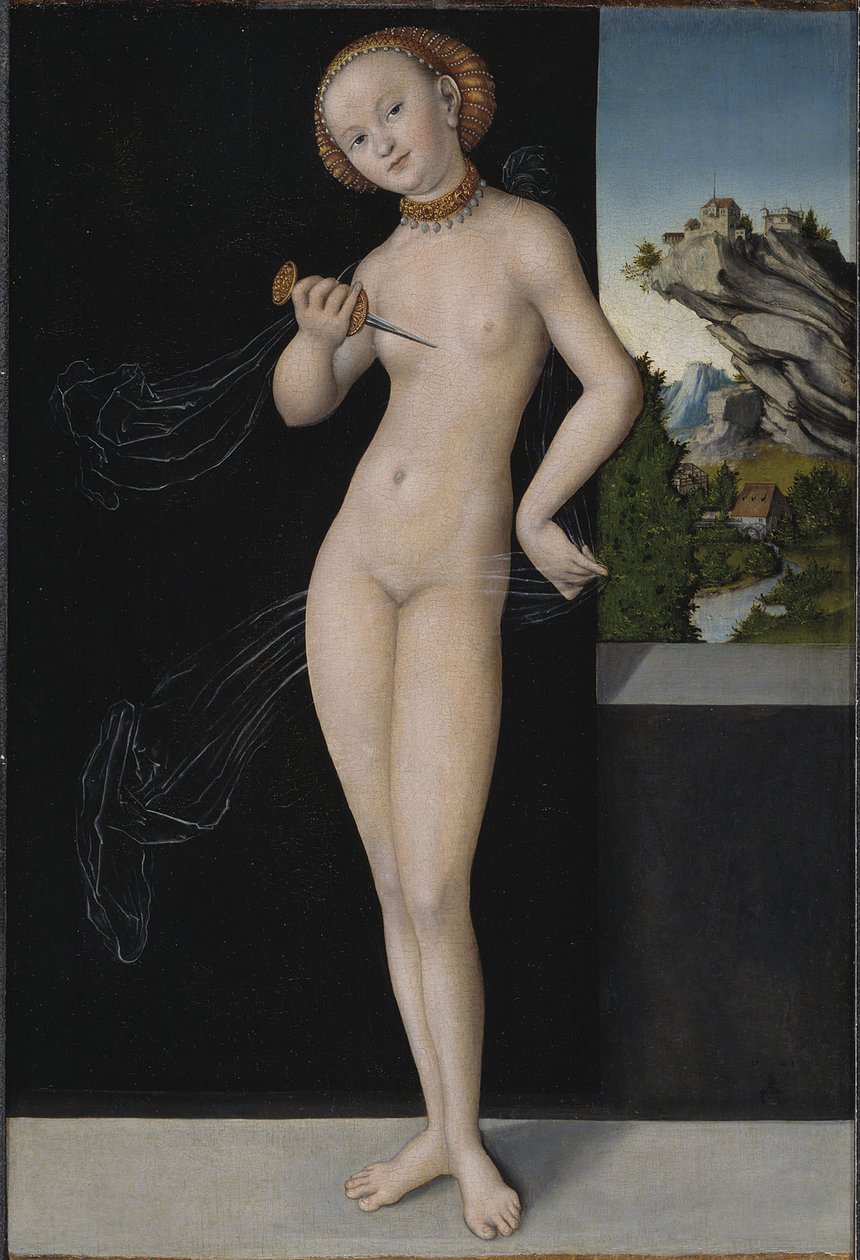 Lucretia, 1528 von Lucas Cranach the Elder