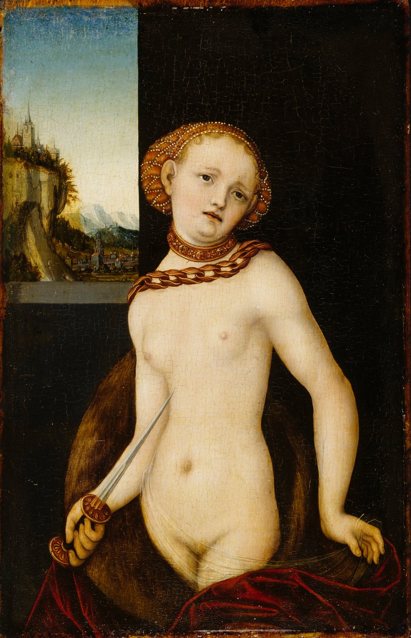 Lucretia, 1530 von Lucas Cranach the Elder