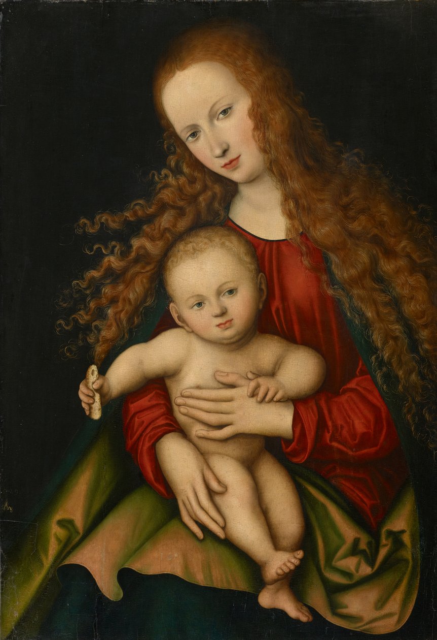 Madonna mit Kind von Lucas Cranach the Elder