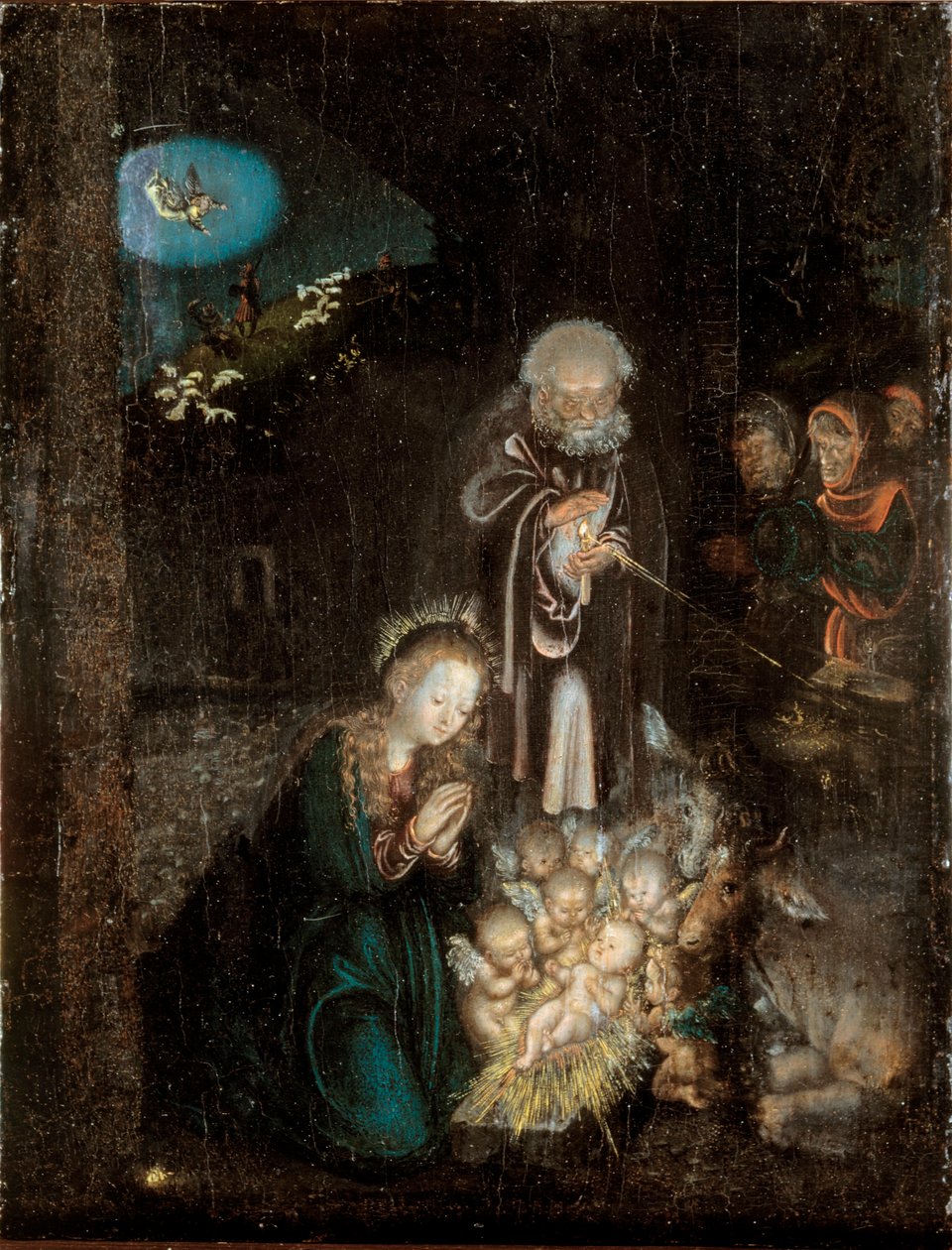 Geburt Christi von Lucas Cranach the Elder