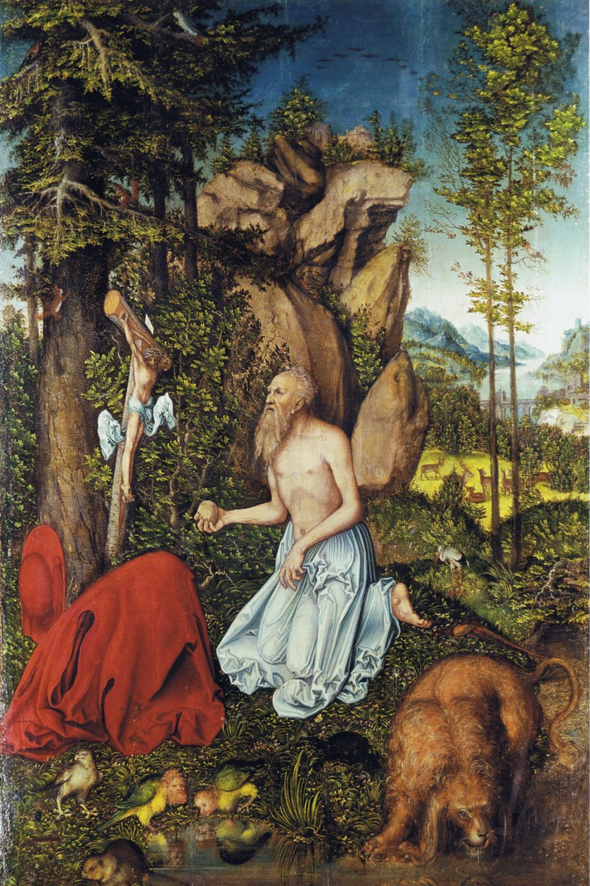Hl. Hieronymus von Lucas Cranach the Elder