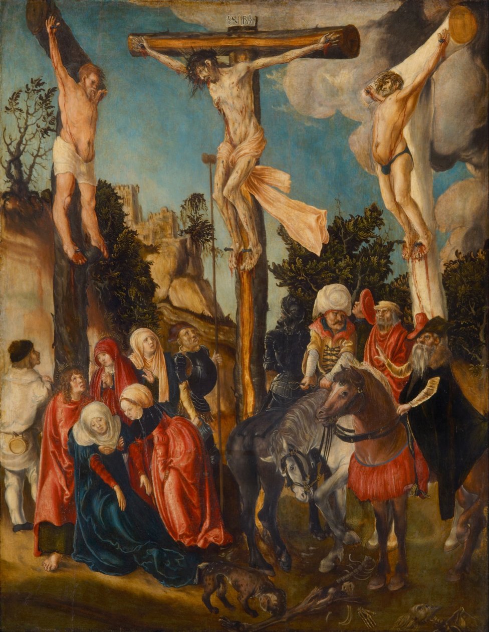 Die Kreuzigung, 1501 von Lucas Cranach the Elder